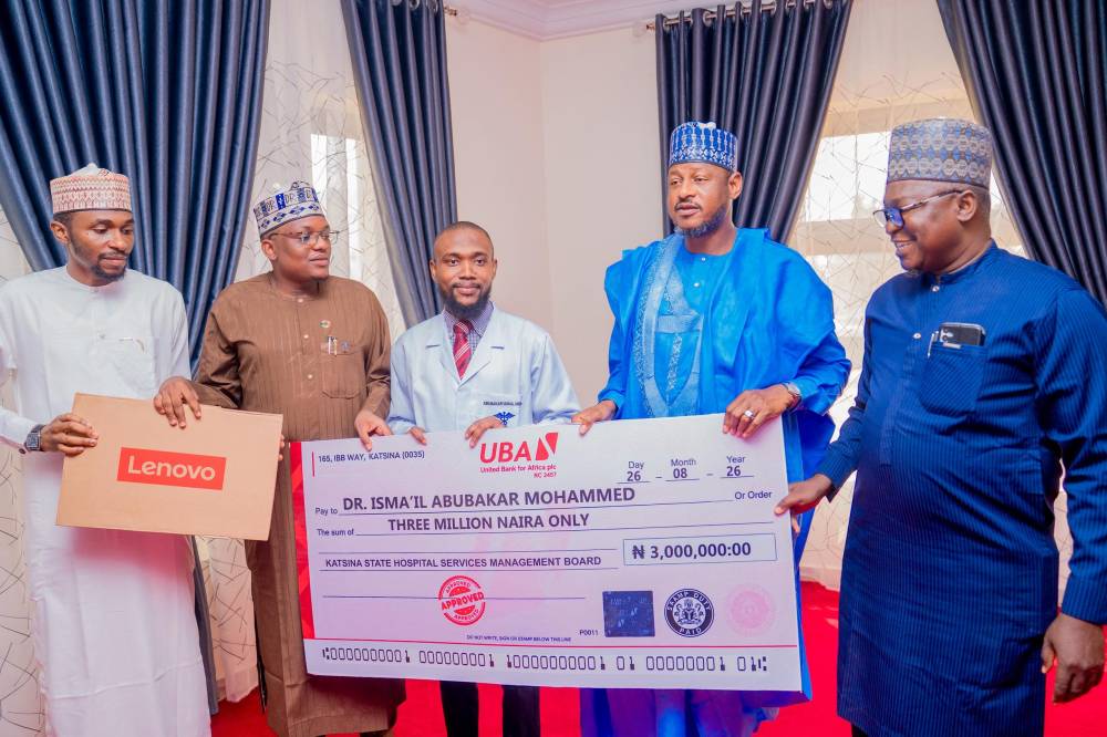 Governor Dikko Radda Rewards Outstanding Katsina Medical Graduates with Cash, Laptops and Postgraduate Training Sponsorship